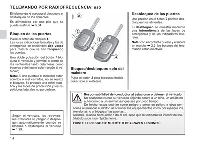 2021-2022 Renault Mégane Owner's Manual | Spanish