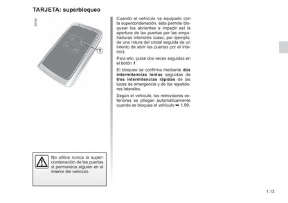 2021-2022 Renault Mégane Owner's Manual | Spanish