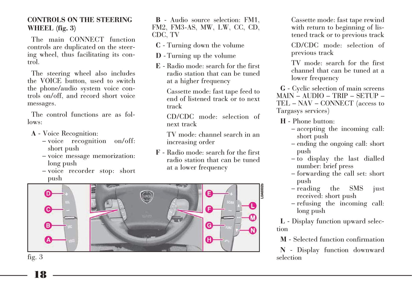 2008-2012 Lancia Thesis Owner's Manual | English