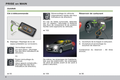 2012-2014 Peugeot 308 Manuel du propriétaire | Français