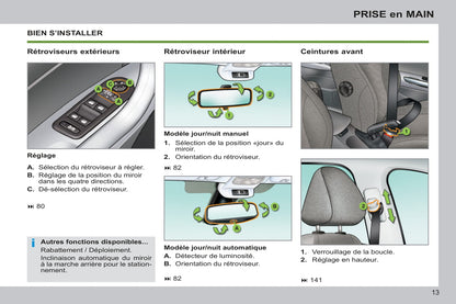 2012-2014 Peugeot 308 Manuel du propriétaire | Français