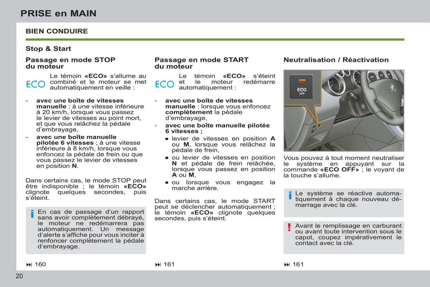 2012-2014 Peugeot 308 Manuel du propriétaire | Français