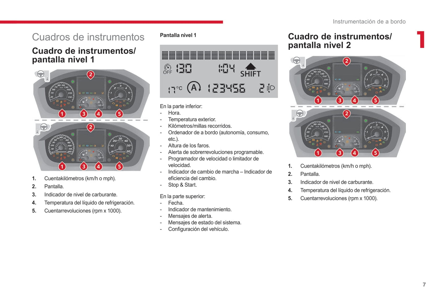 2017-2019 Citroën Jumper/Relay Gebruikershandleiding | Spaans