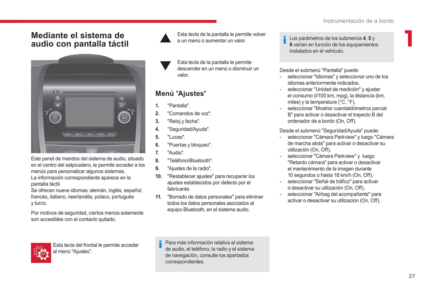 2017-2019 Citroën Jumper/Relay Gebruikershandleiding | Spaans