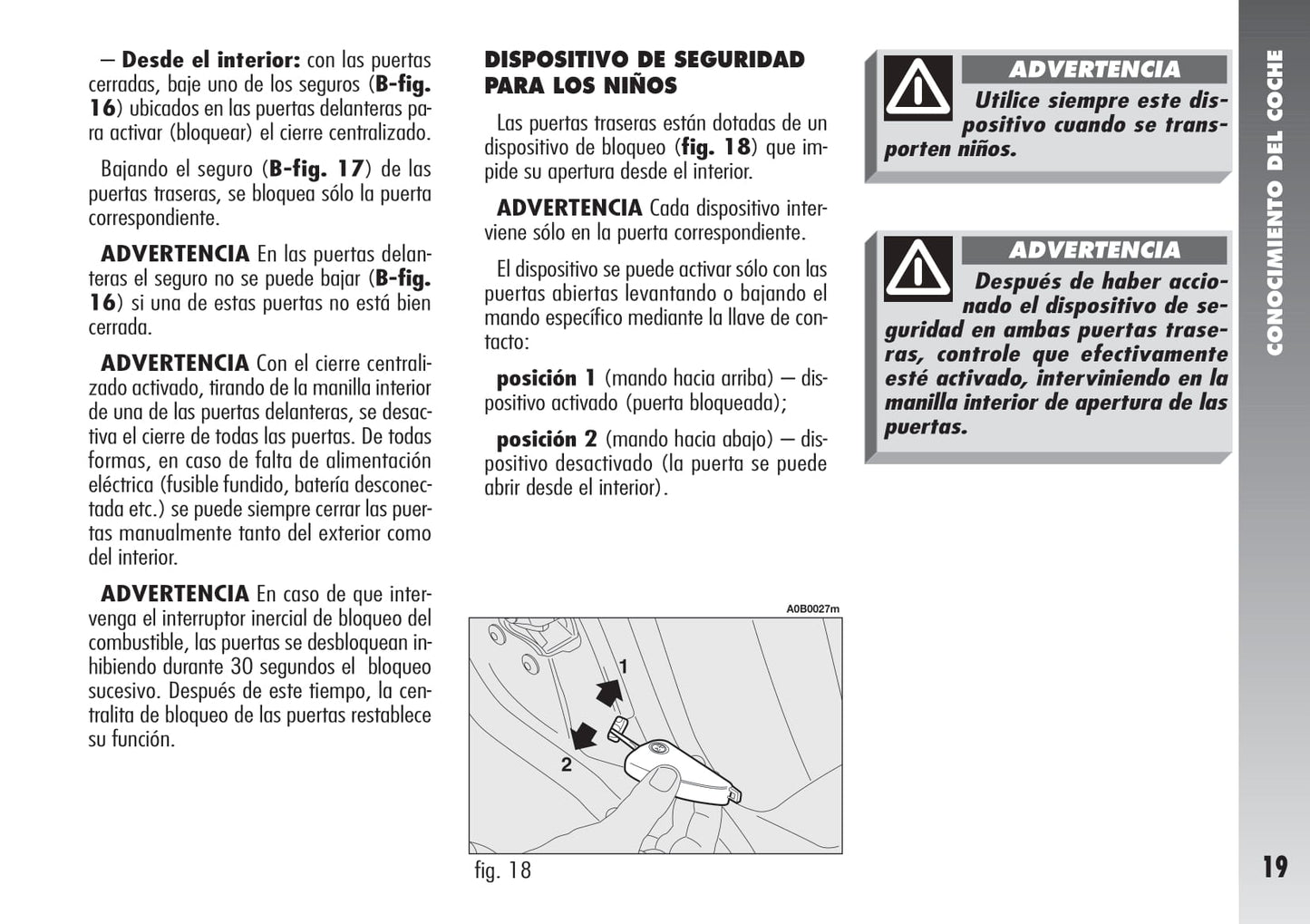 2004-2007 Alfa Romeo 156 Bedienungsanleitung | Spanisch