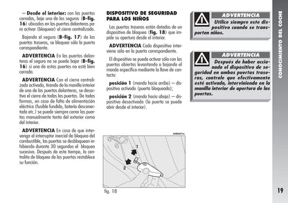 2004-2007 Alfa Romeo 156 Bedienungsanleitung | Spanisch