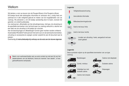 2021-2022 Peugeot Boxer Gebruikershandleiding | Nederlands