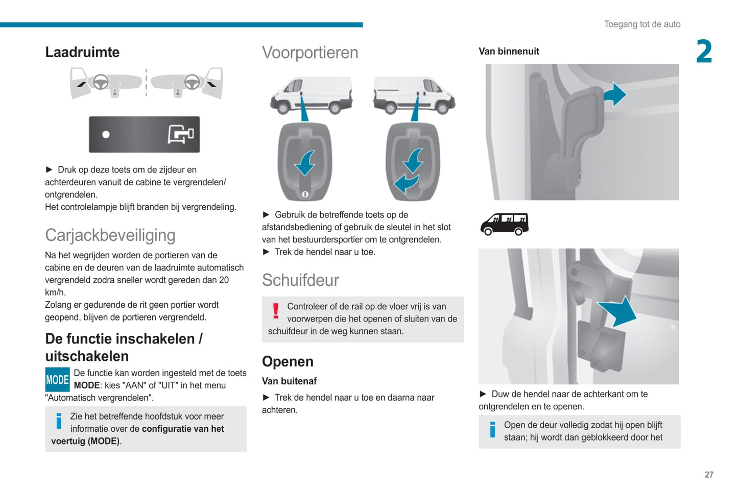 2021-2022 Peugeot Boxer Gebruikershandleiding | Nederlands