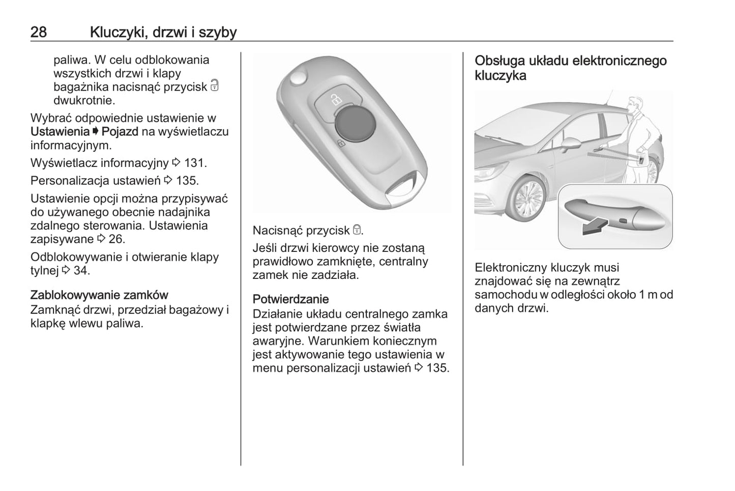 2019-2020 Opel Astra Manuel du propriétaire | Polonais