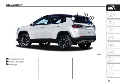 2020-2023 Jeep Compass Bedienungsanleitung | Deutsch