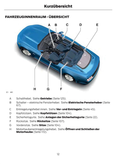 2015-2016 Ford Mustang Gebruikershandleiding | Duits