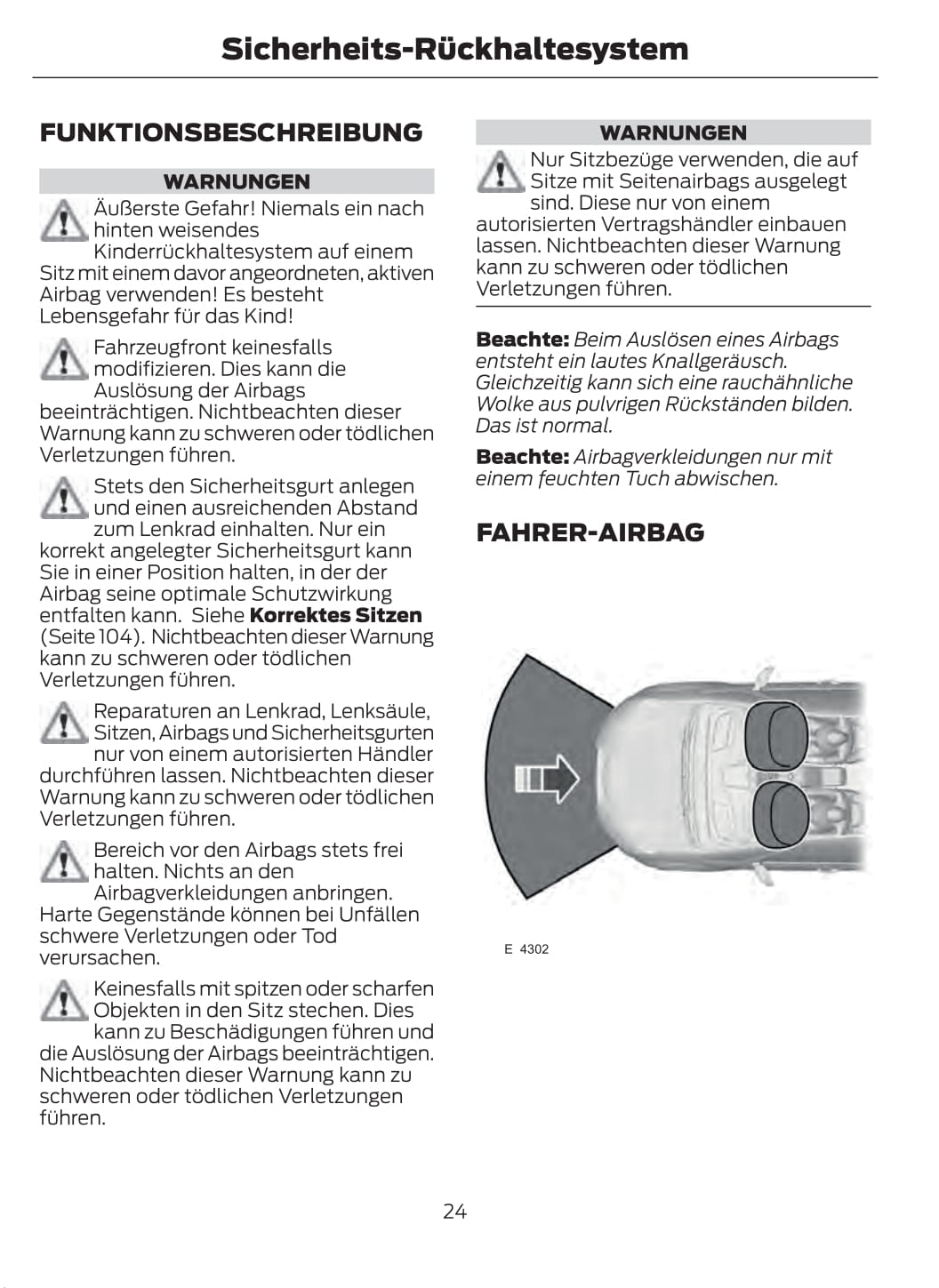 2015-2016 Ford Mustang Gebruikershandleiding | Duits