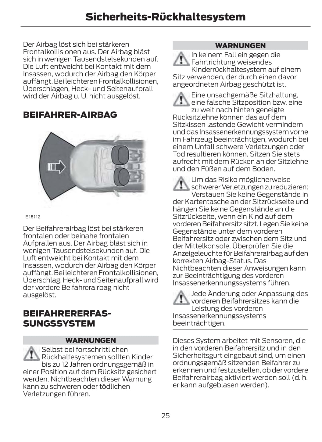 2015-2016 Ford Mustang Gebruikershandleiding | Duits