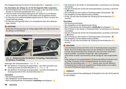 2017-2018 Skoda Octavia Owner's Manual | German