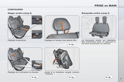 2011-2012 Peugeot 4007 Bedienungsanleitung | Französisch