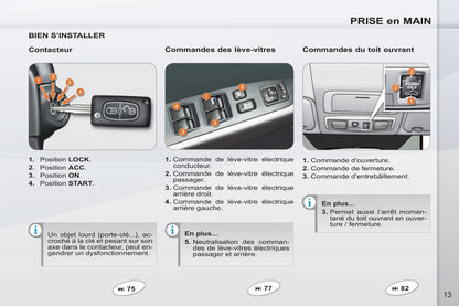 2011-2012 Peugeot 4007 Bedienungsanleitung | Französisch