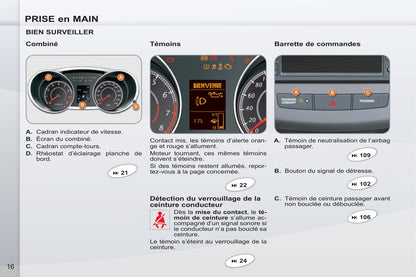 2011-2012 Peugeot 4007 Bedienungsanleitung | Französisch