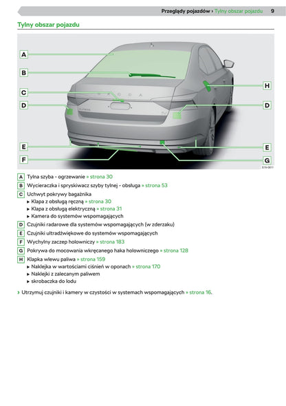 2020 Skoda Superb Manuel du propriétaire | Polonais