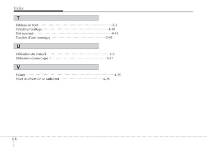 2012 Kia Forte Gebruikershandleiding | Frans