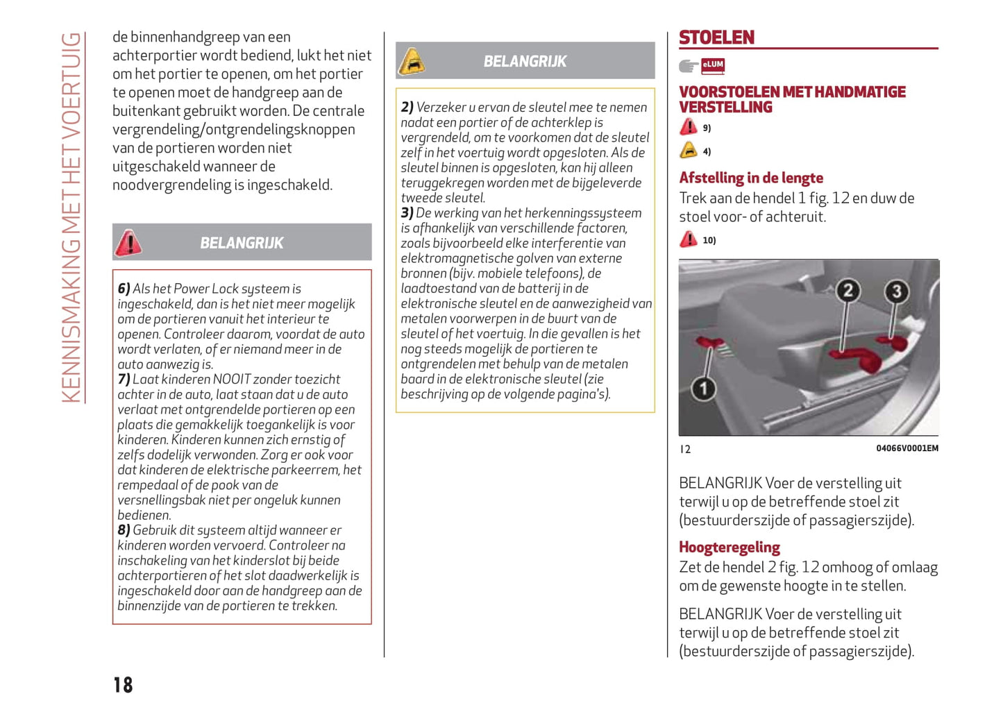 2017-2020 Alfa Romeo Stelvio Bedienungsanleitung | Niederländisch