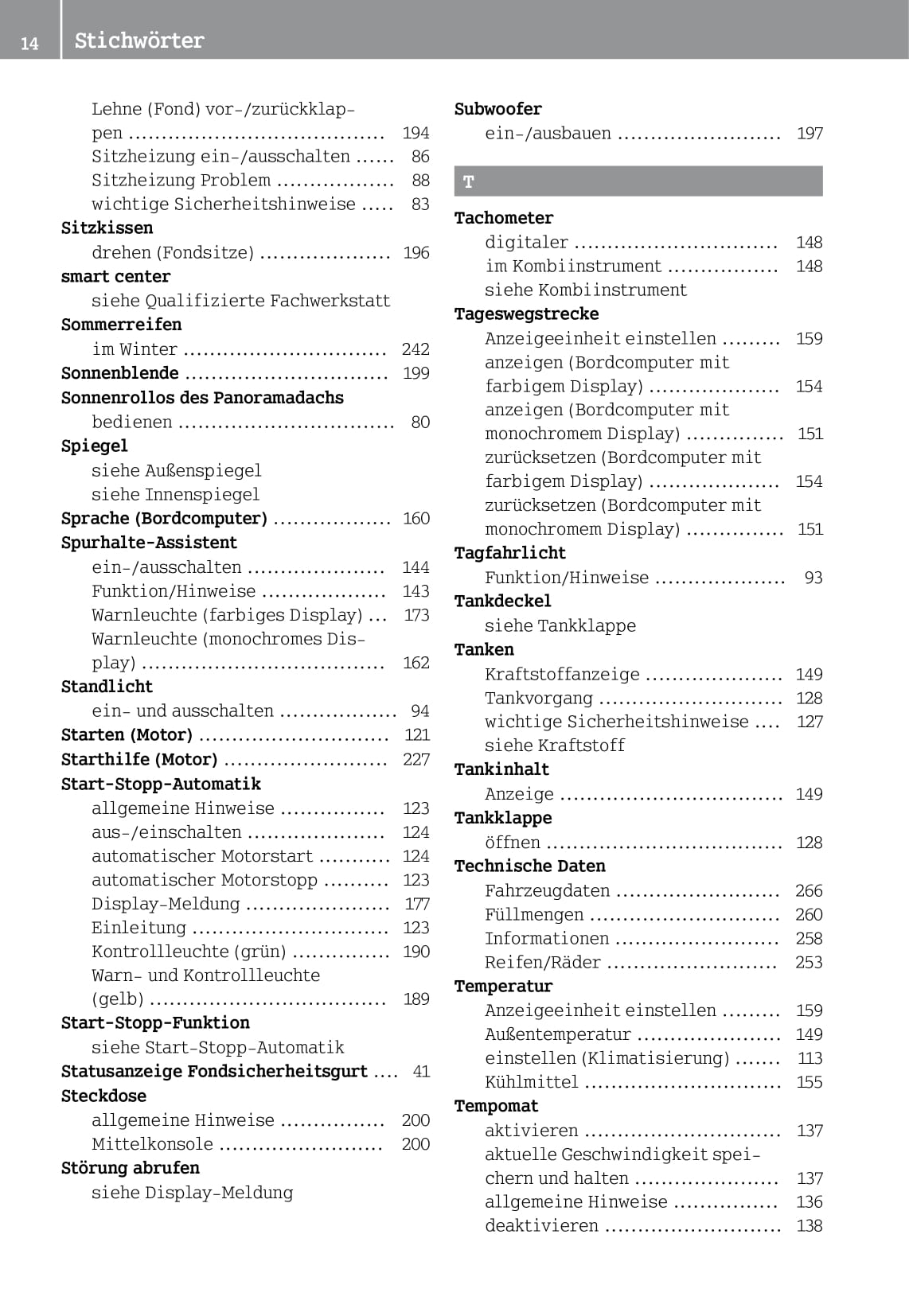 2014-2016 Smart Forfour Gebruikershandleiding | Duits