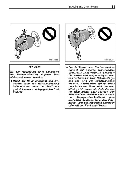 2011-2012 Toyota Aygo Gebruikershandleiding | Duits