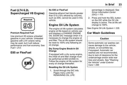 2017 Chevrolet Corvette Owner's Manual | English