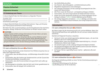 2014-2015 Skoda Citigo Owner's Manual | German