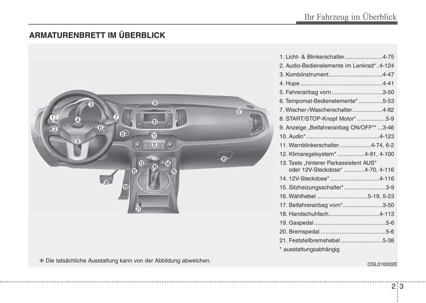 2010-2011 Kia Sportage Gebruikershandleiding | Duits