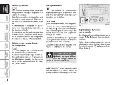 2012-2013 Fiat Strada Gebruikershandleiding | Frans