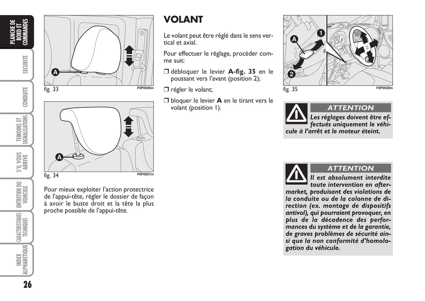 2012-2013 Fiat Strada Gebruikershandleiding | Frans