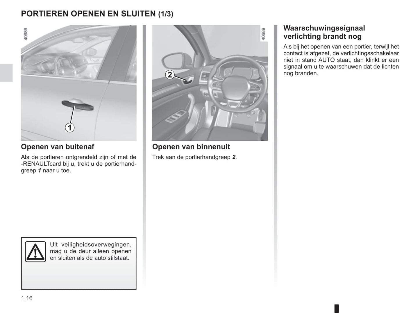 2016-2017 Renault Mégane Gebruikershandleiding | Nederlands