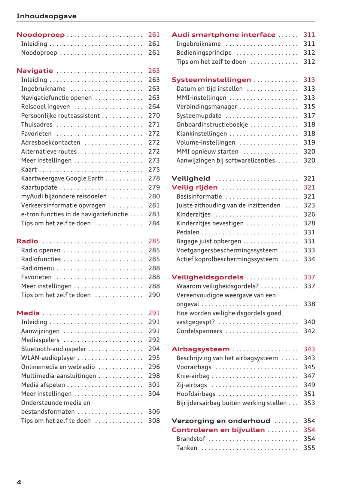 2016-2017 Audi A3 Gebruikershandleiding | Nederlands