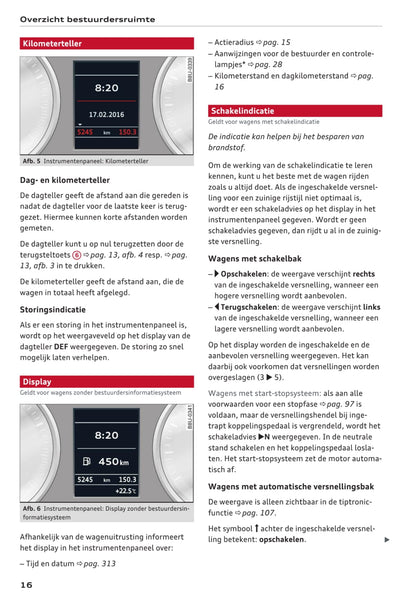 2016-2017 Audi A3 Gebruikershandleiding | Nederlands