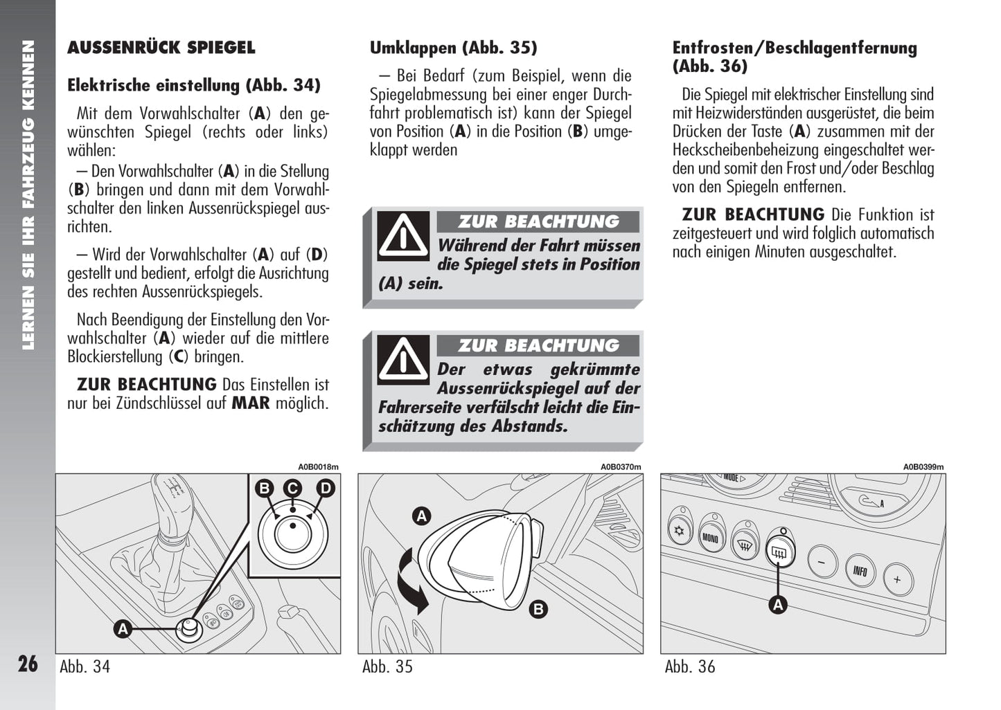 2003-2005 Alfa Romeo 156 Manuel du propriétaire | Allemand