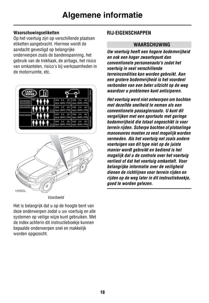 2003-2007 Land Rover Freelander Manuel du propriétaire | Néerlandais