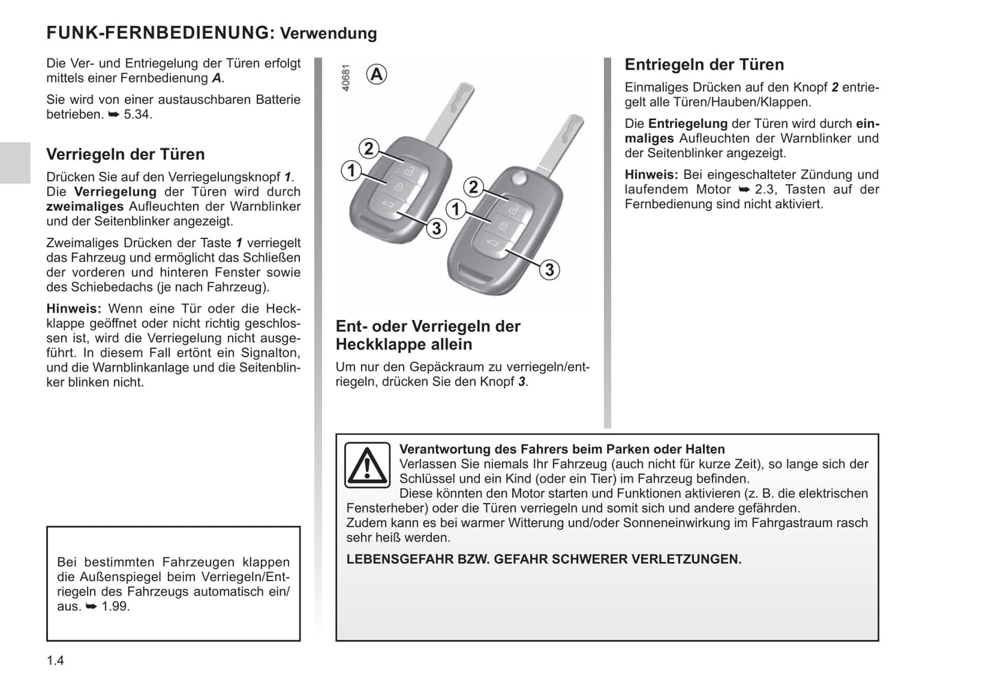 2021-2022 Renault Mégane Bedienungsanleitung | Deutsch