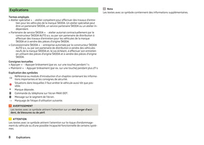 2016-2017 Skoda Octavia Gebruikershandleiding | Frans