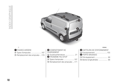 2011-2015 Fiat Doblò Cargo Manuel du propriétaire | Français