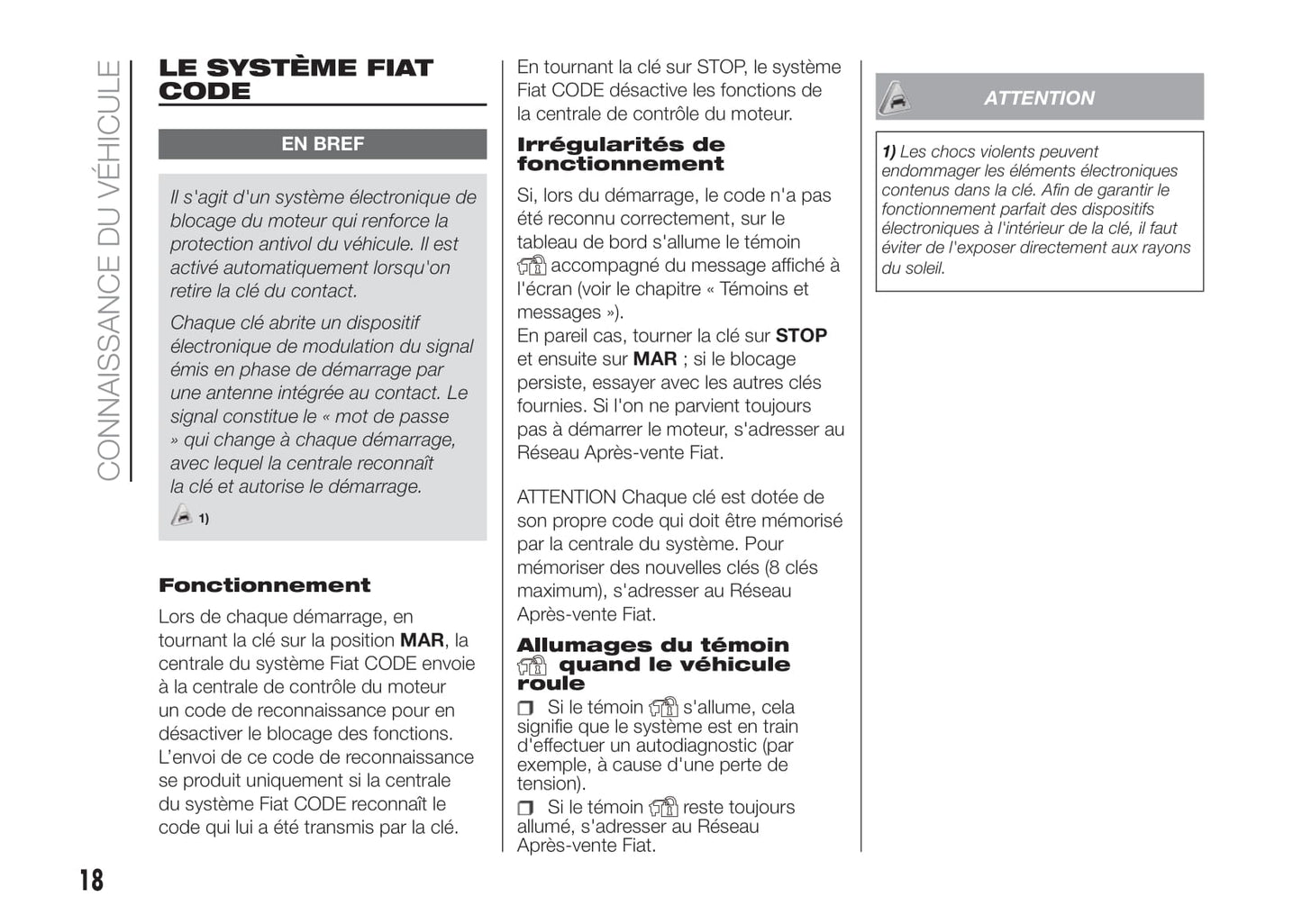 2011-2015 Fiat Doblò Cargo Manuel du propriétaire | Français