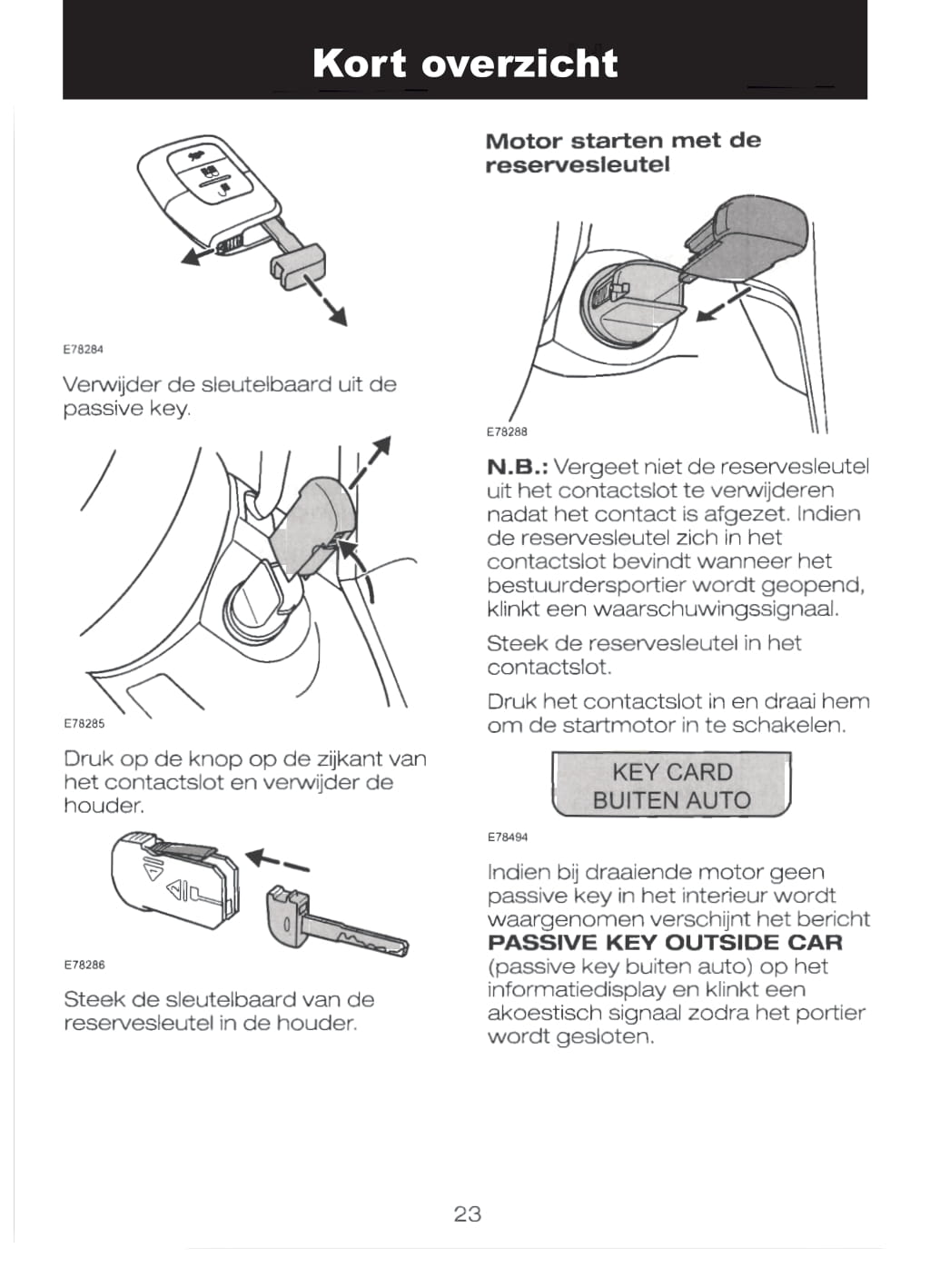 2004-2008 Ford Focus Owner's Manual | Dutch