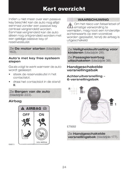 2004-2008 Ford Focus Owner's Manual | Dutch