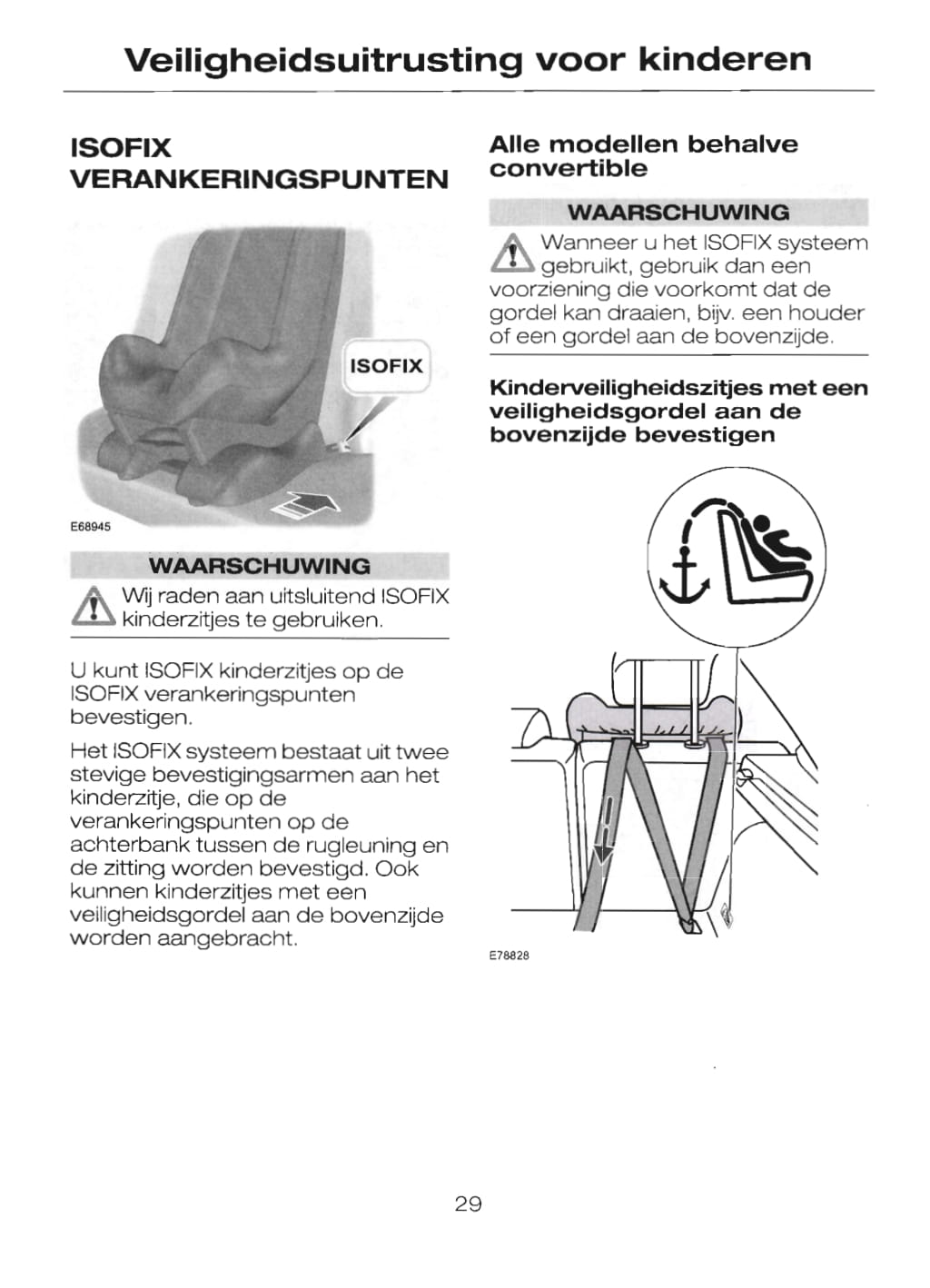 2004-2008 Ford Focus Owner's Manual | Dutch