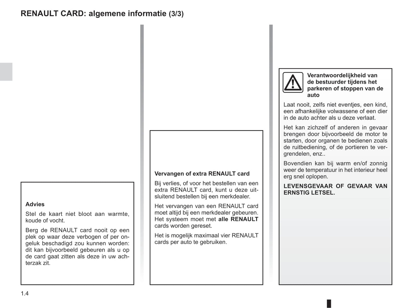 2016-2019 Renault Clio Manuel du propriétaire | Néerlandais