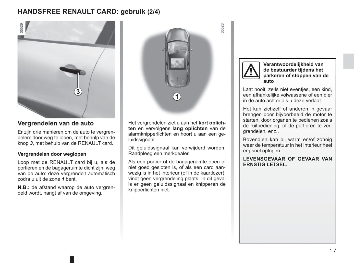 2016-2019 Renault Clio Manuel du propriétaire | Néerlandais