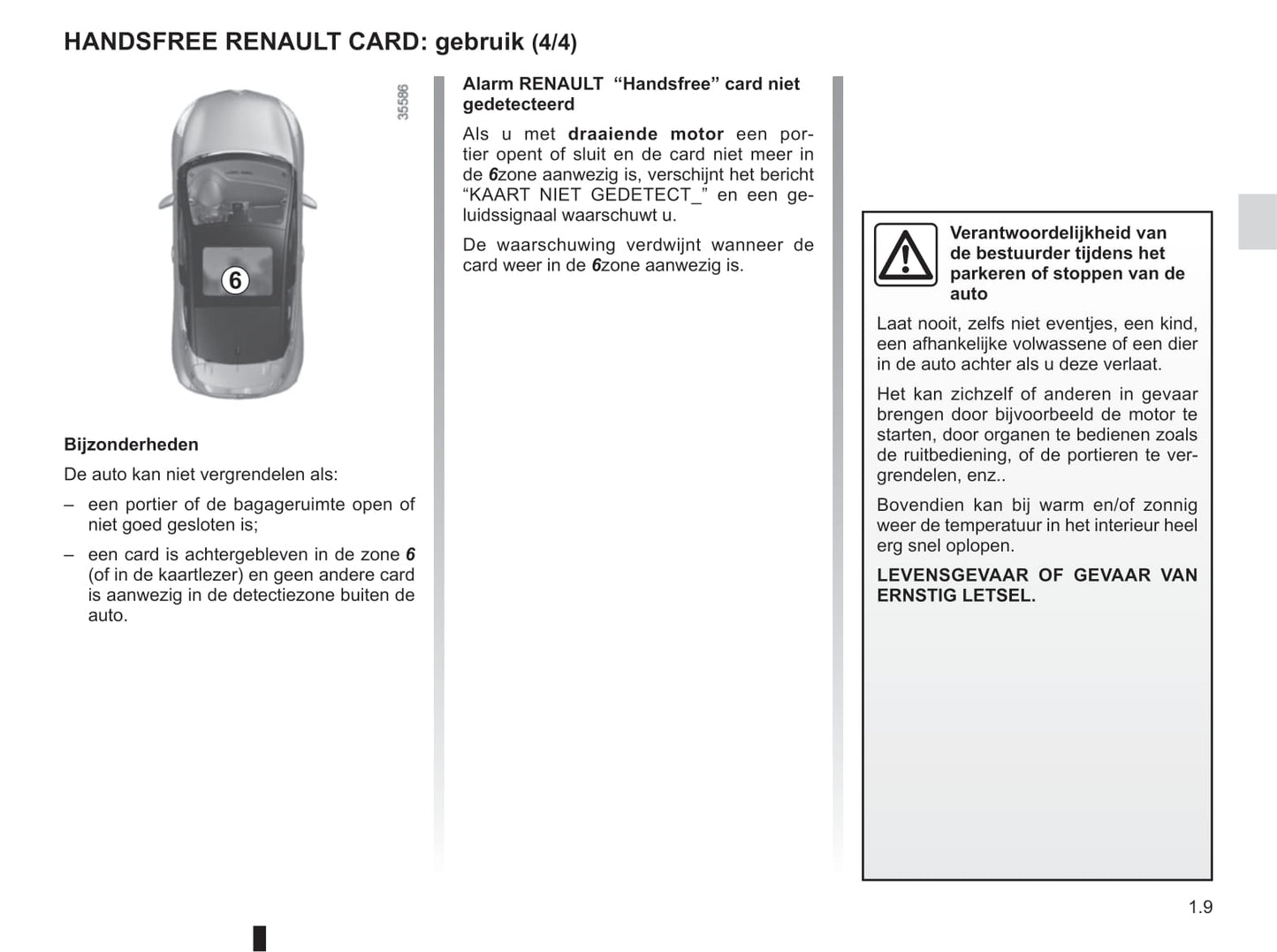 2016-2019 Renault Clio Manuel du propriétaire | Néerlandais