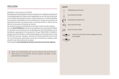 2021-2023 DS Automobiles DS 9 Gebruikershandleiding | Nederlands