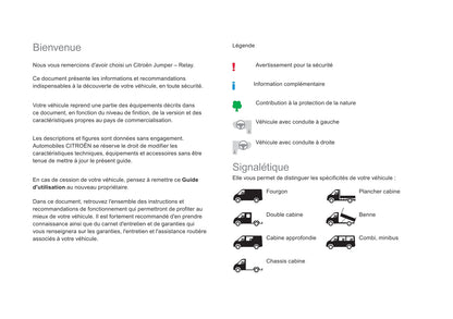 2017-2019 Citroën Jumper/Relay Gebruikershandleiding | Frans