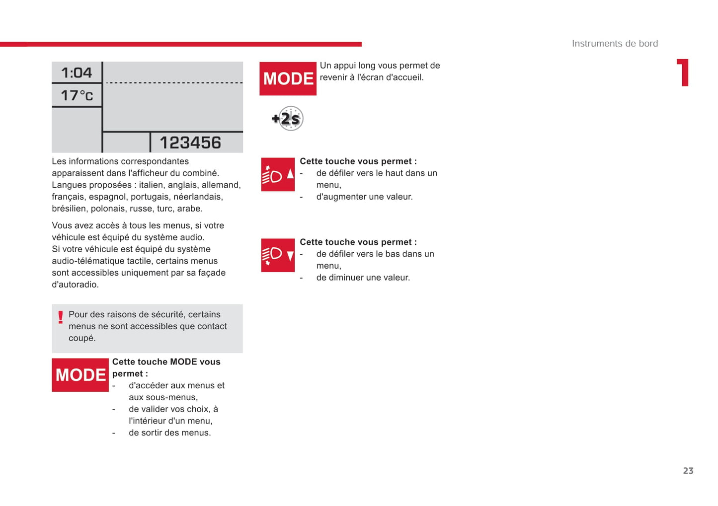 2017-2019 Citroën Jumper/Relay Gebruikershandleiding | Frans