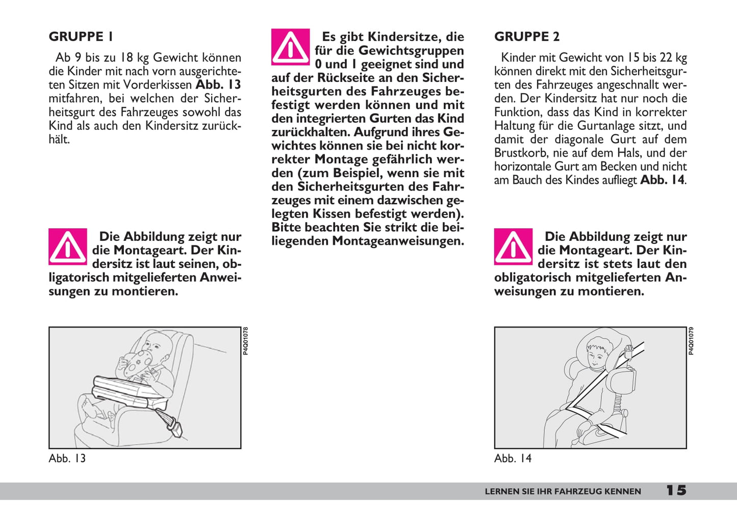 2007-2008 Fiat 600 Owner's Manual | German